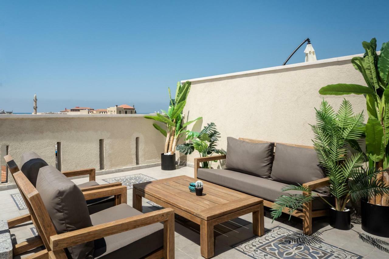 תל אביב Duplex With Sea View Terrace Above The Flea Market מראה חיצוני תמונה