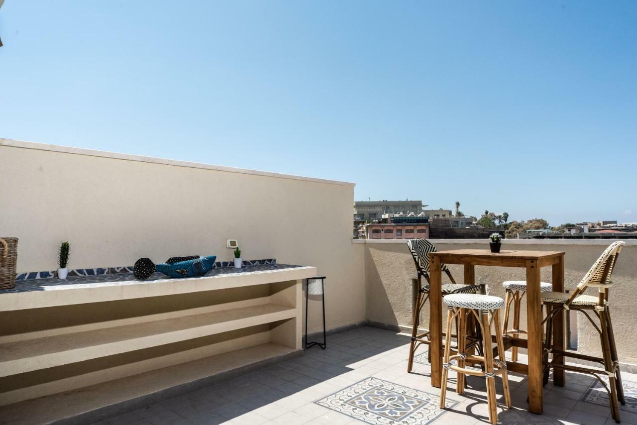 תל אביב Duplex With Sea View Terrace Above The Flea Market מראה חיצוני תמונה